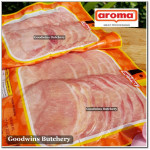 Aroma Bali frozen pork HAM SMOKED sliced 250g